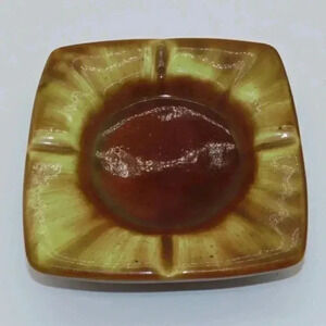 Vintage Ceramic Art Pottery Ashtray Studio MCM